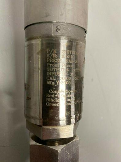 Used Viatran 23BTBDA571AG Stainless Steel Pressure Transducer w/ 1" Sanitary Fitting