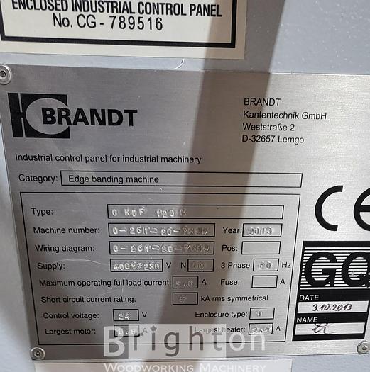 Used Homag Brandt 1120FC used edgebander #BM2388