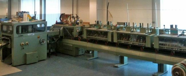 Used Muller Martini 1509 saddle stitcher 1990