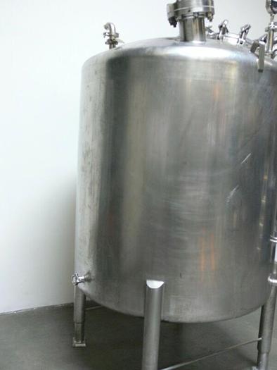 Used DCI 500 Gallon Stainless Steel Single Walled Tank/ Reactor / Pressure Vessel