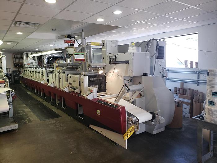 Used 13" Mark Andy XP5000 8-Color