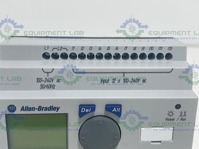 Allen Bradley 1760-L18AWA-EX Ser. B Pico 18 Point AC  Controller 240V