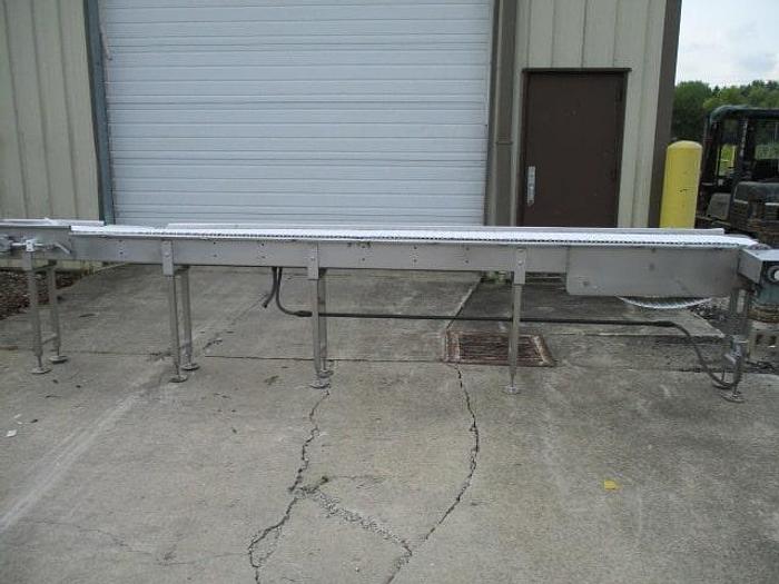 Used Conveyor; Intralox Belt; 8"W x 15'L