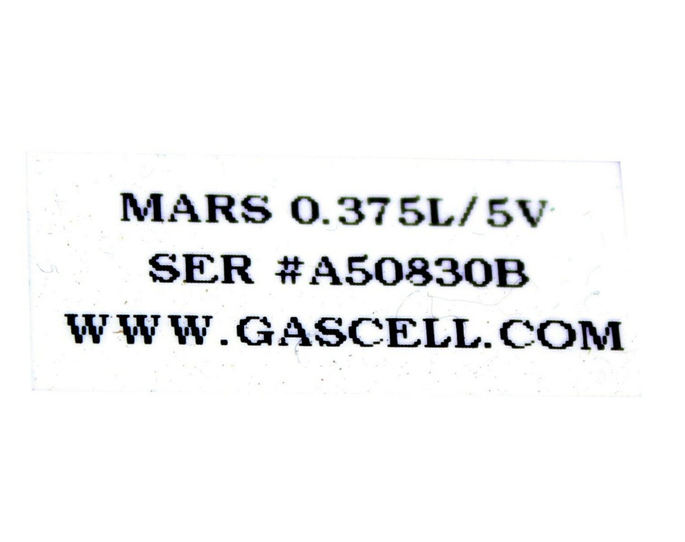 Used Gemini Mars SERIES EXTREMELY ROBUST LONG PATH CELLS 0.375L/5V