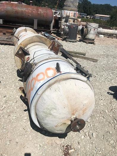 Used Used Southern Heat Exchanger Corp.  Approximately 733 sq ft. 316L stainless steel shell and tube heat exchanger.