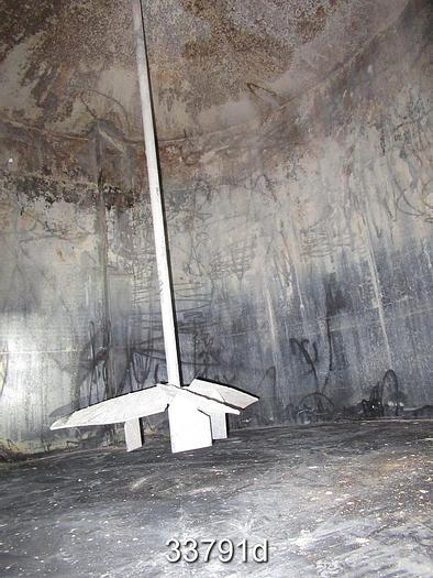 Used Stainless Steel Clay Slurry Tank, 18x34x15 #33791