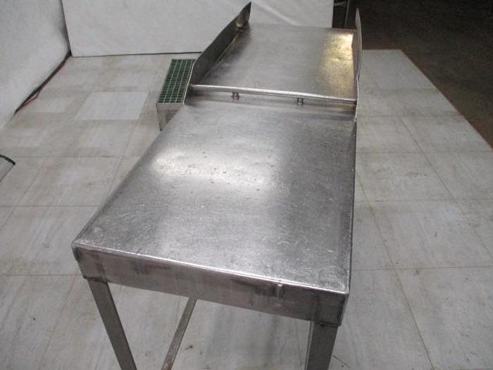 Used Table; Stainless Steel; 48"x17"