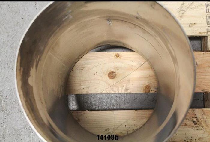 Used Bird 100 Pressure Screen Basket, .045" Holesx12% Open Area, Wst136501020Gnc #14108