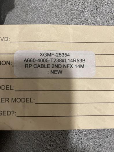 NEW-FANUC A660-4005-T238#L14R53B RP CABLE 2ND NFX 14 M