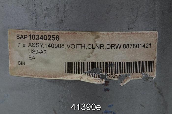 Unused Voith High Density Cleaner Grit Pot With Sight Glass #41390