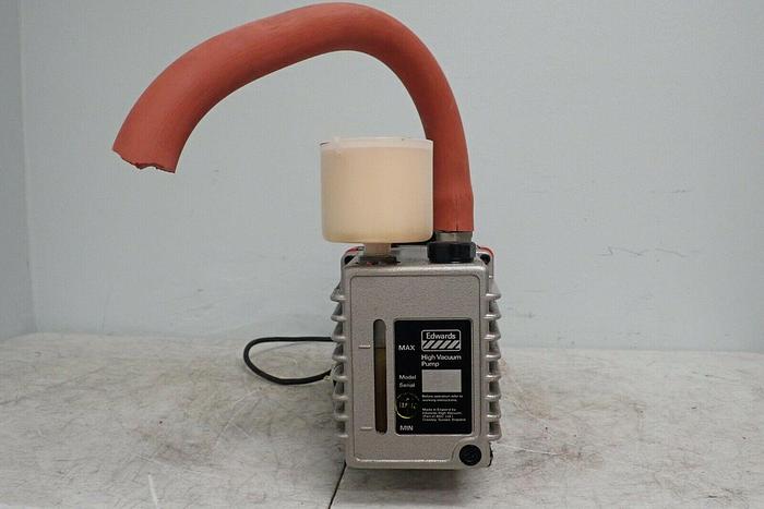 Used Edwards E2M8 Two Stage Rotary Vane High Vacuum Pump