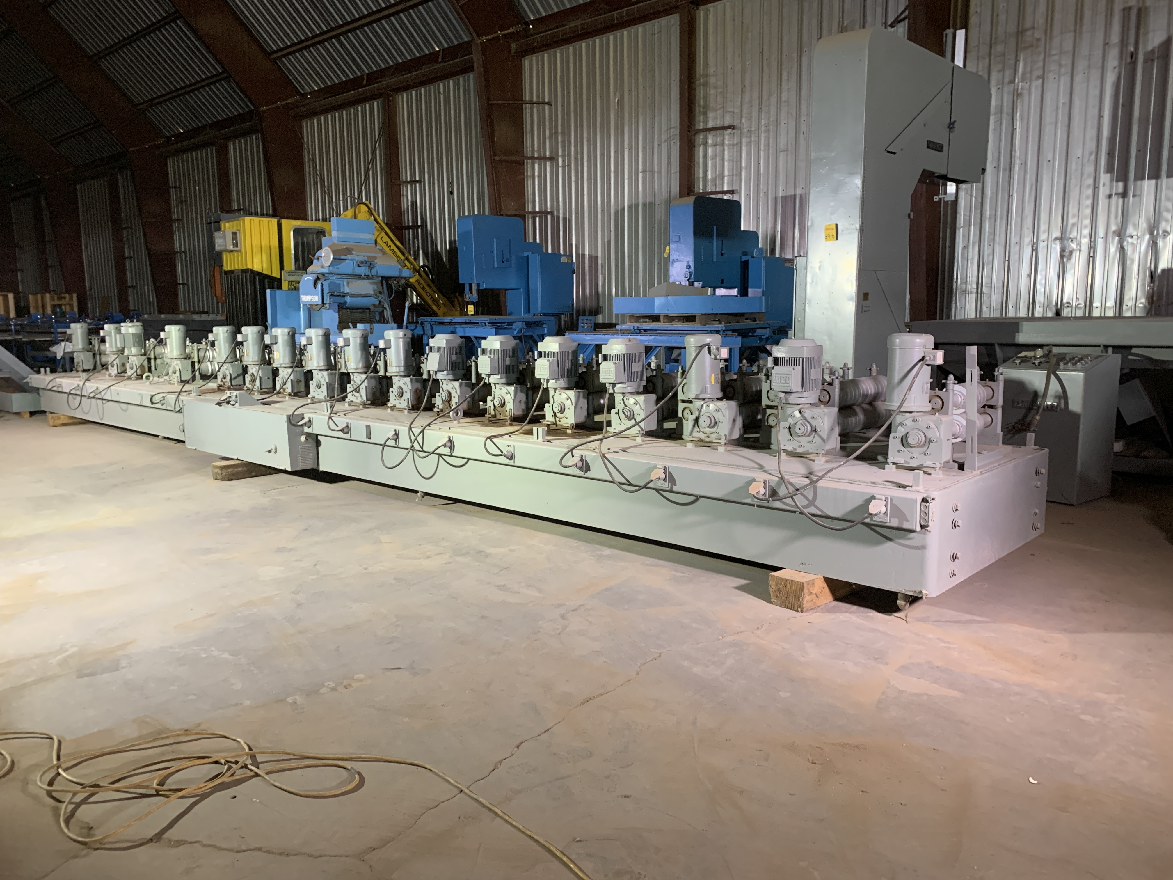 Used 21 Stand x 26" Omega Roll Former