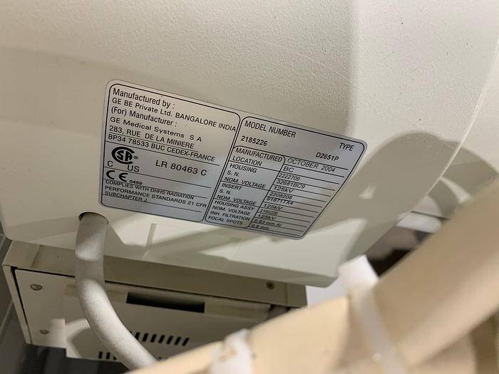 Used 2004 GE AMX 4+ Portable X-Ray