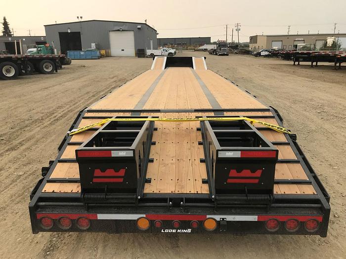Used 2022 Lode King Tridem Step Deck with Ramps