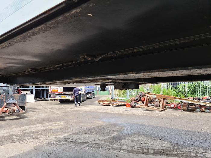 Used 2003 HFR 2 AXLE/ CITY/ FRIDGE TRAILER/ OPEN SIDE/ LOADING LIFT STEERING AXLE FRIDGE UNIT