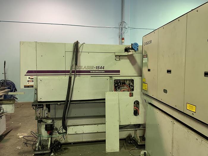 Used 2000 MURATA WIEDEMANN FLEXILASER-1544 PUNCH LASER COMBO