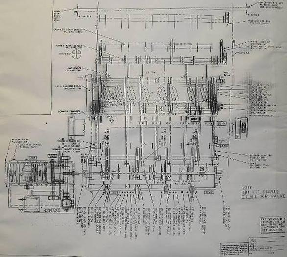 Used 4" x 24" x 20' USNR Edger Optimizer
