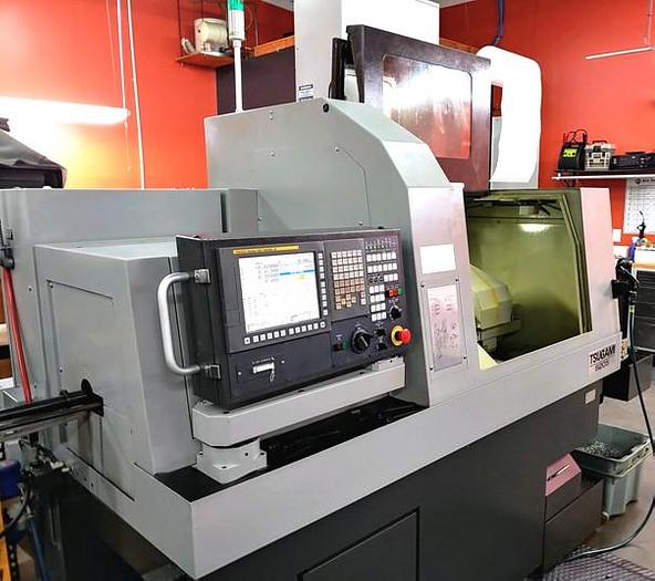 Used 2015 TSUGAMI S-205 CNC 6 AXIS SWISS-TURN WITH LIVE MILLING