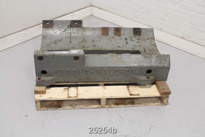 Used Sprout Waldron 20'' Refiner Base Plate. #25254