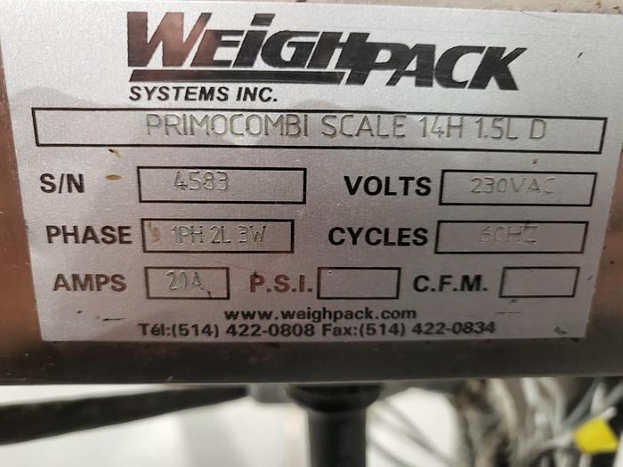 Used Weigh Pack Primo Combi Scale System