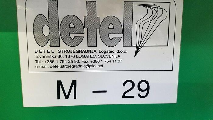 Used Detel Model M-29 Horizontal-vertical Boring Drilling Machine woodworking