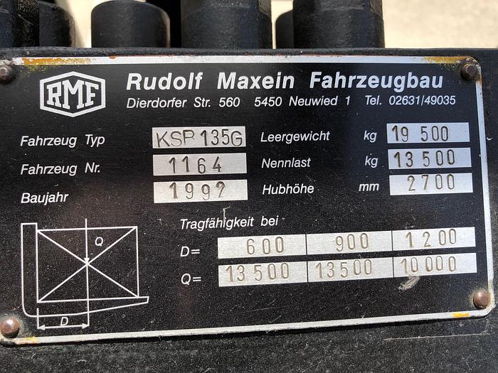Gebraucht 1992 RMF KSB 135G