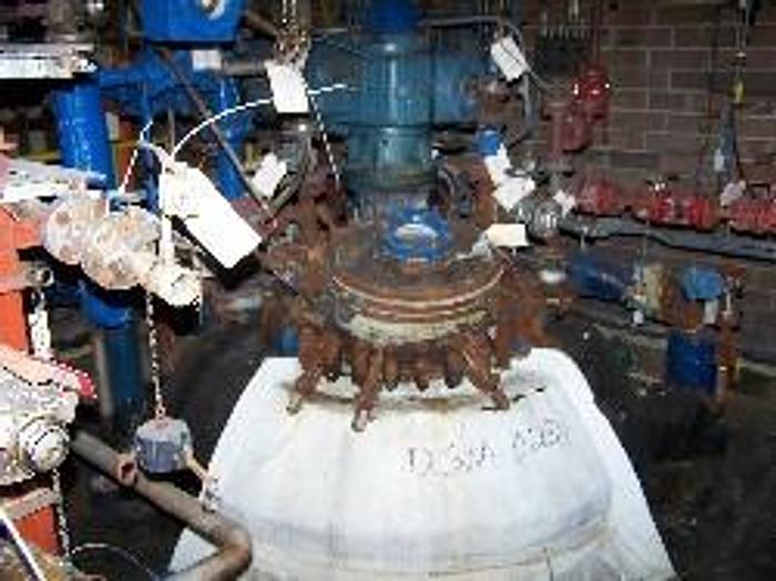 Used Pfaudler 1000 gallon #9115 glass lined reactor