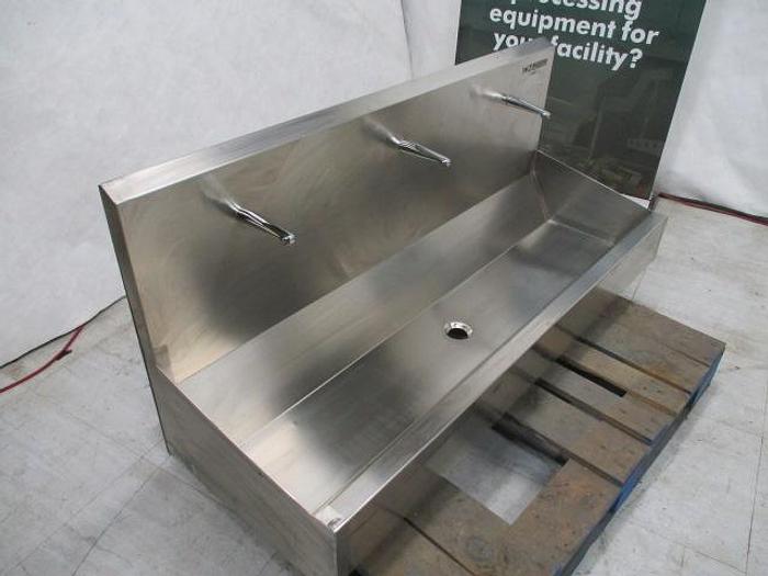 Used Sink; Stainless Steel; 58"x17"
