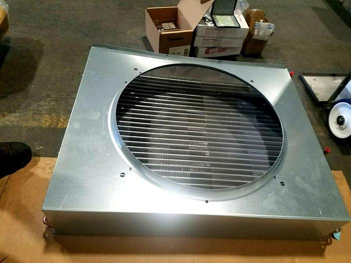 Used NEW Hot Water Reheat Duct Heater Heat Exchange with Duct Housing 24" High Output