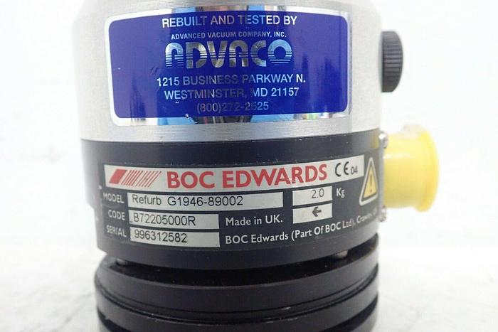 Used Edwards B722-05-000 Agilent G1946-89002 Turbomolecular Vacuum Pump