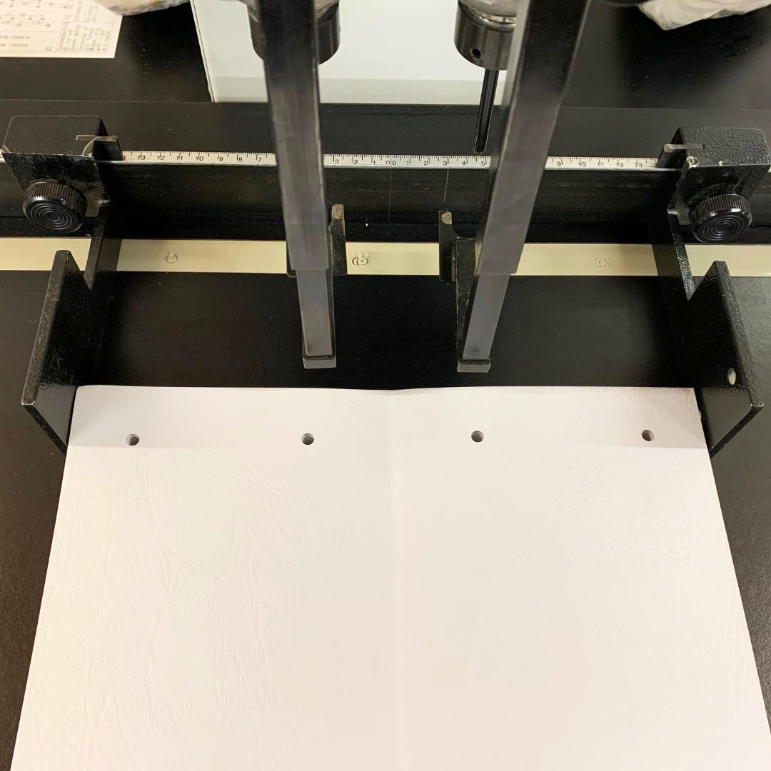 Used 2009 Stago PB 2015 2-Hole Paper Drill