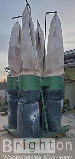 Used Allied machines CMS 4/C 10hp used dust collector #BM2254