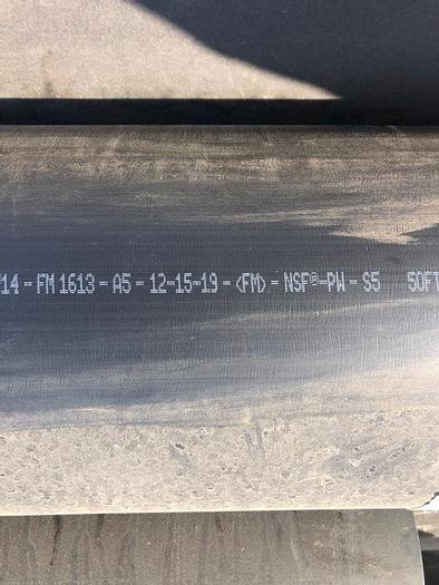 HDPE 8" DR11/ HIGH DENSITY POLYETHYLENE PIPE 200psi