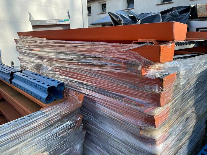 Used Set of 20 x Meta multipal -s , heavy duty racks , angular support frames