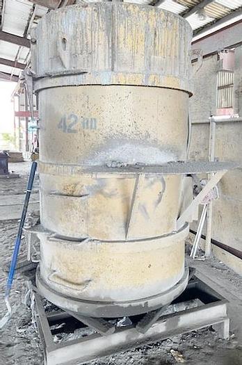Used 42″ Besser Precast Manhole Riser Form