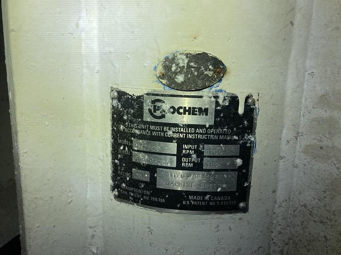 Used PROCHEM PULP MIXING EQUIPMENT 20 HP for Sale at Global Equipme...