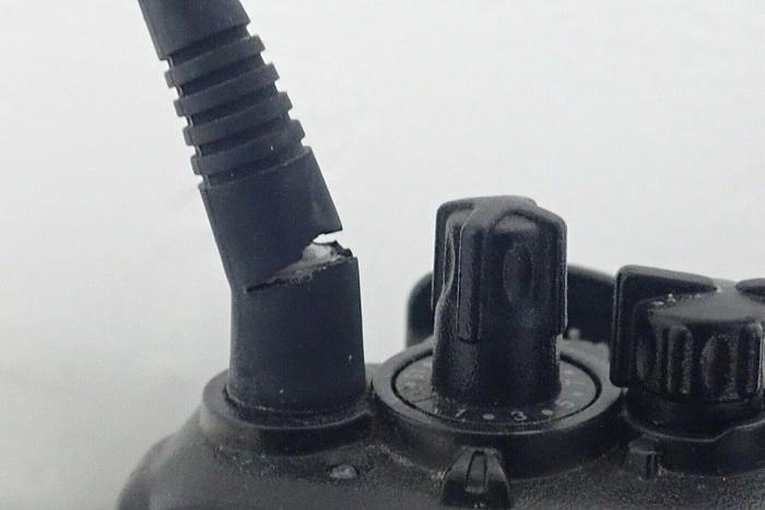 Used Vertex Standard VX-354-G7-5 UHF Two-Way Radio w/ Charger & AC Adapter 788026126651