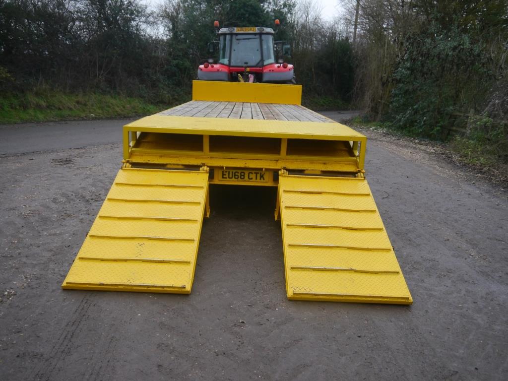 Used AS Marston MPT15FT Low Loader Trailer