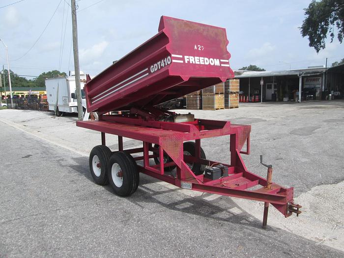 Used Freedom GDT 410 Dump Trailer/Cart