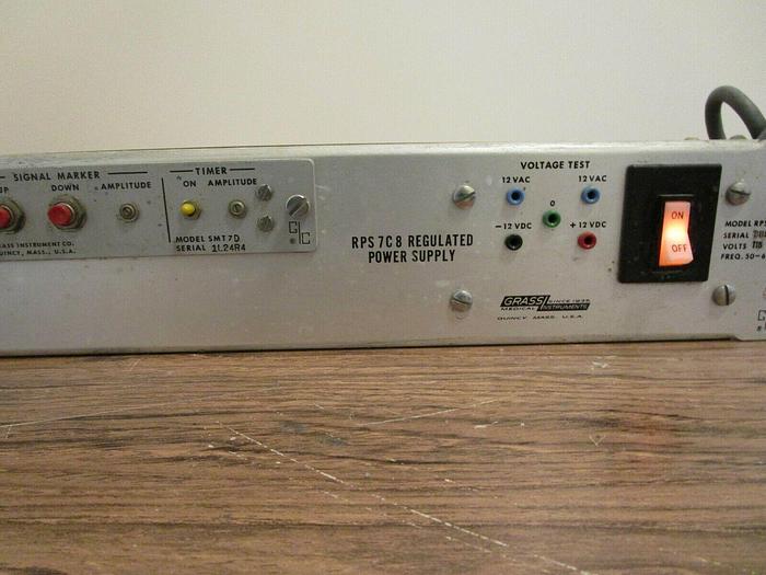 Used GRASS RPS7C8B REGULATED POWER SUPPLY 115V 50/60HZ
