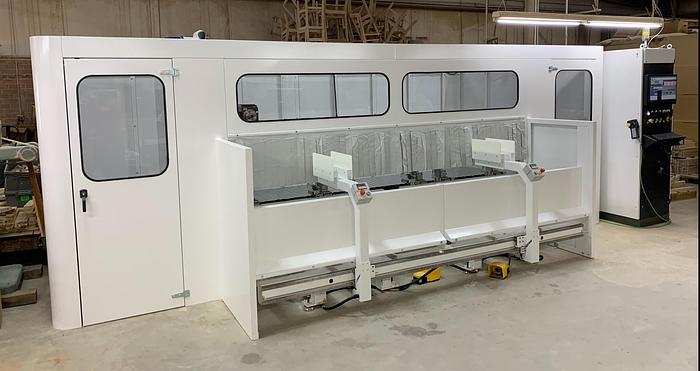 BACCI "TWIN-JET" X3400, 6-AXIS TWIN TABLE CNC MACHINING CENTER
