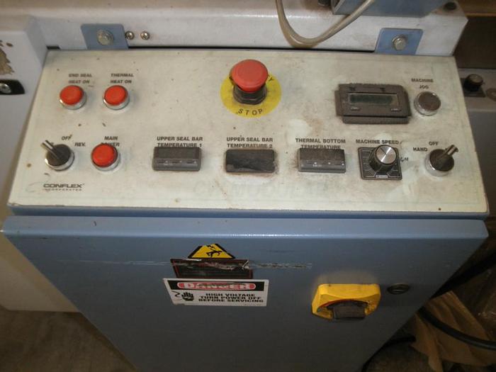 Used Wrapper, Overwrapper, Conflex, Mdl CWM 160, Adjustable, #C739369