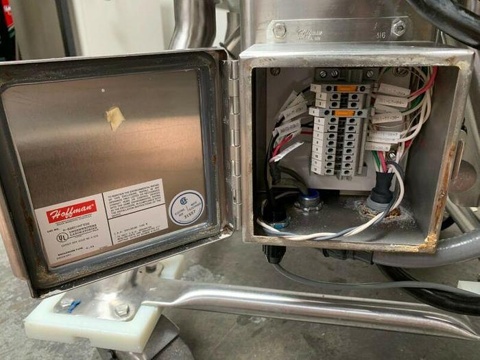 Used Precision 50 Liter Stainless Steel Jacketed Reactor 76 PSI