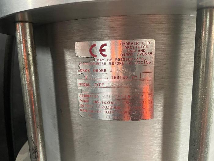 Used HYDRAIR M10000 Pump Package