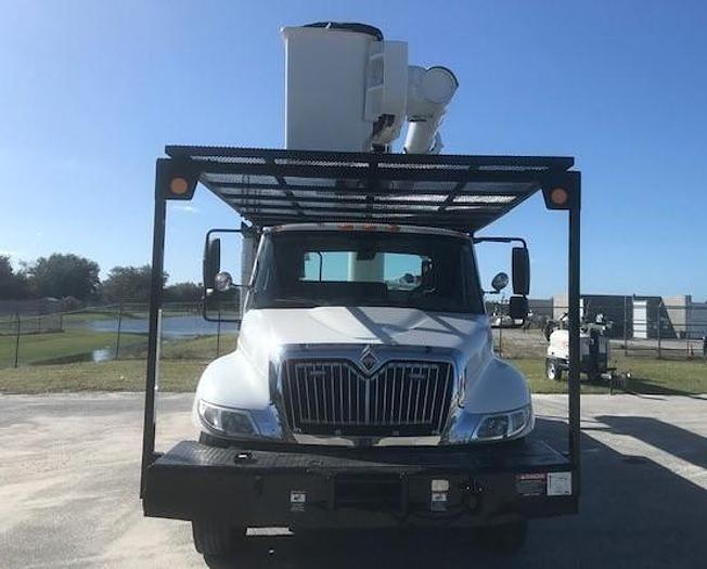 Used 2012 International 4300 Altec LRV65 65ft Flatbed Bucket Truck - C14809