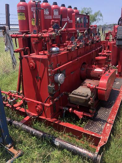 Used Koomey Six station closing unit