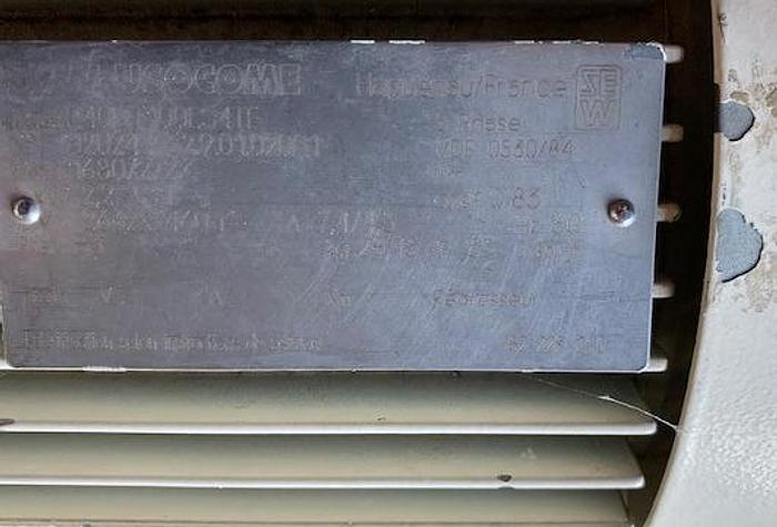 Used Stainless Steel Dual Screw Extruder