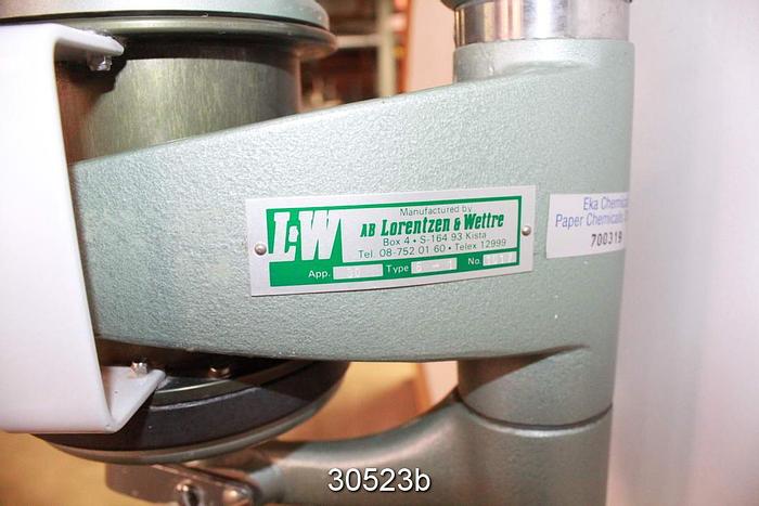 Used Lorentzen & Wettre 6 Canadian Standard Freeness Tester #30523