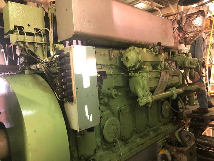 Used Yanmar 6EY18L marine generator sets in good condition