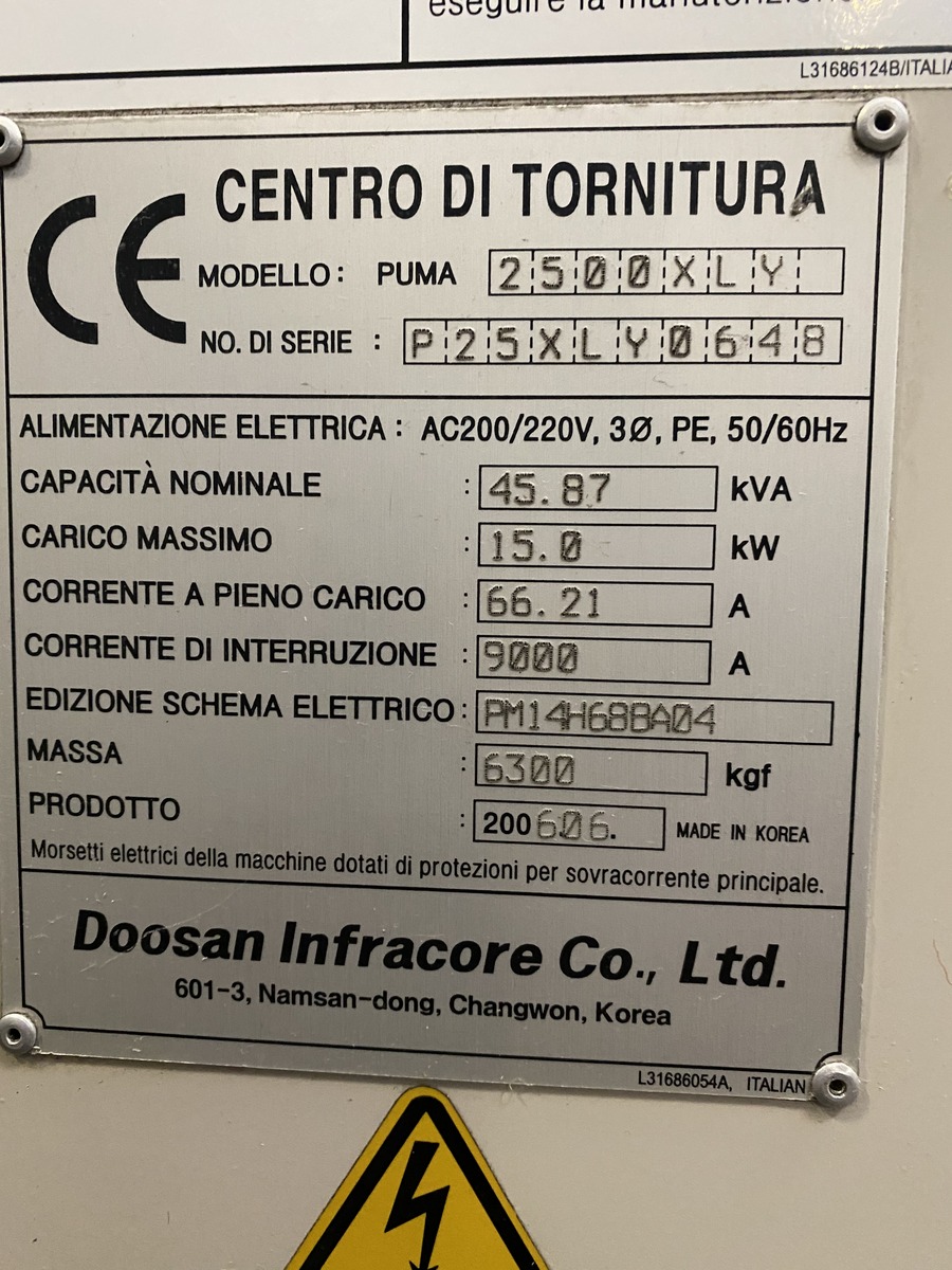 Refurbished 2006 Doosan Daewoo PUMA 2500XLY